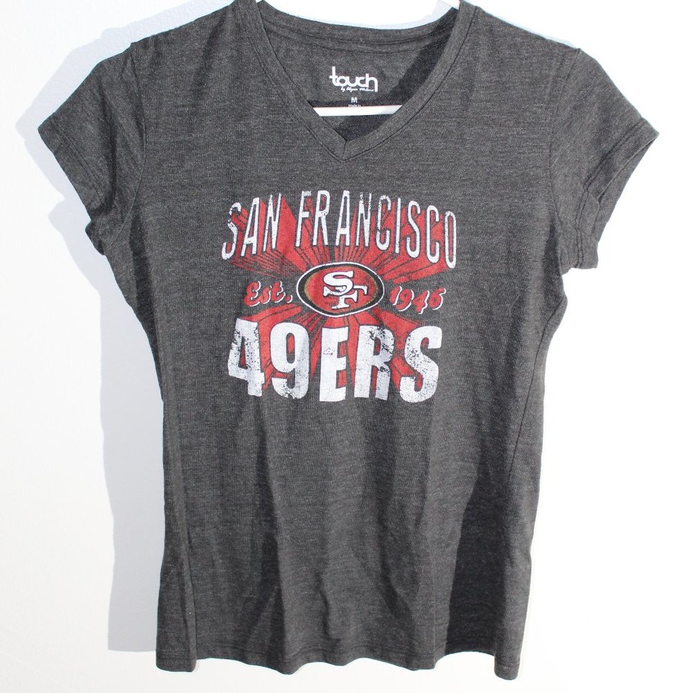 San Fransisco 49rs Womens Grey Teeshirt